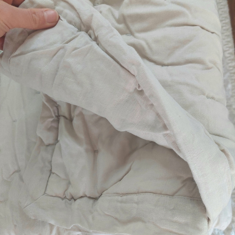 Quince Linen Sand Dream Quilt & 2 Sham Set ! Sz. King/ Cal King! (690) - Picture 11 of 15